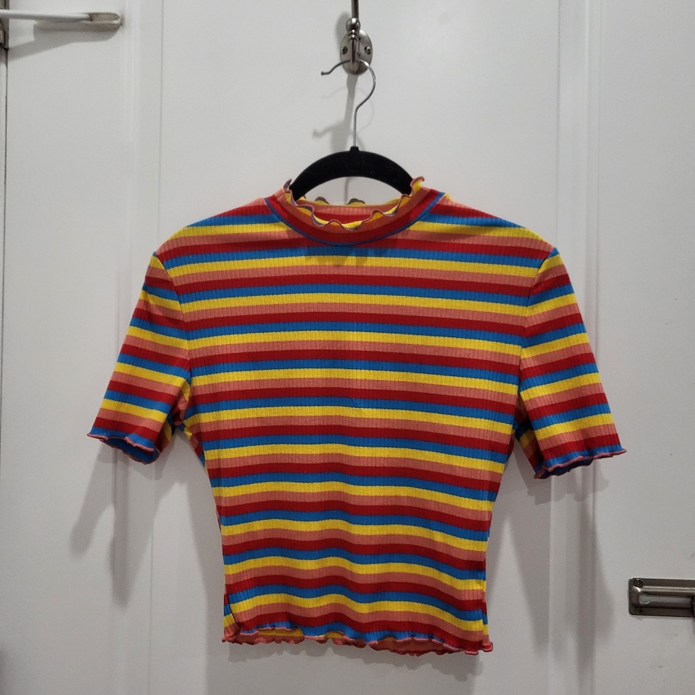 SHEIN: Rainbow top | Small